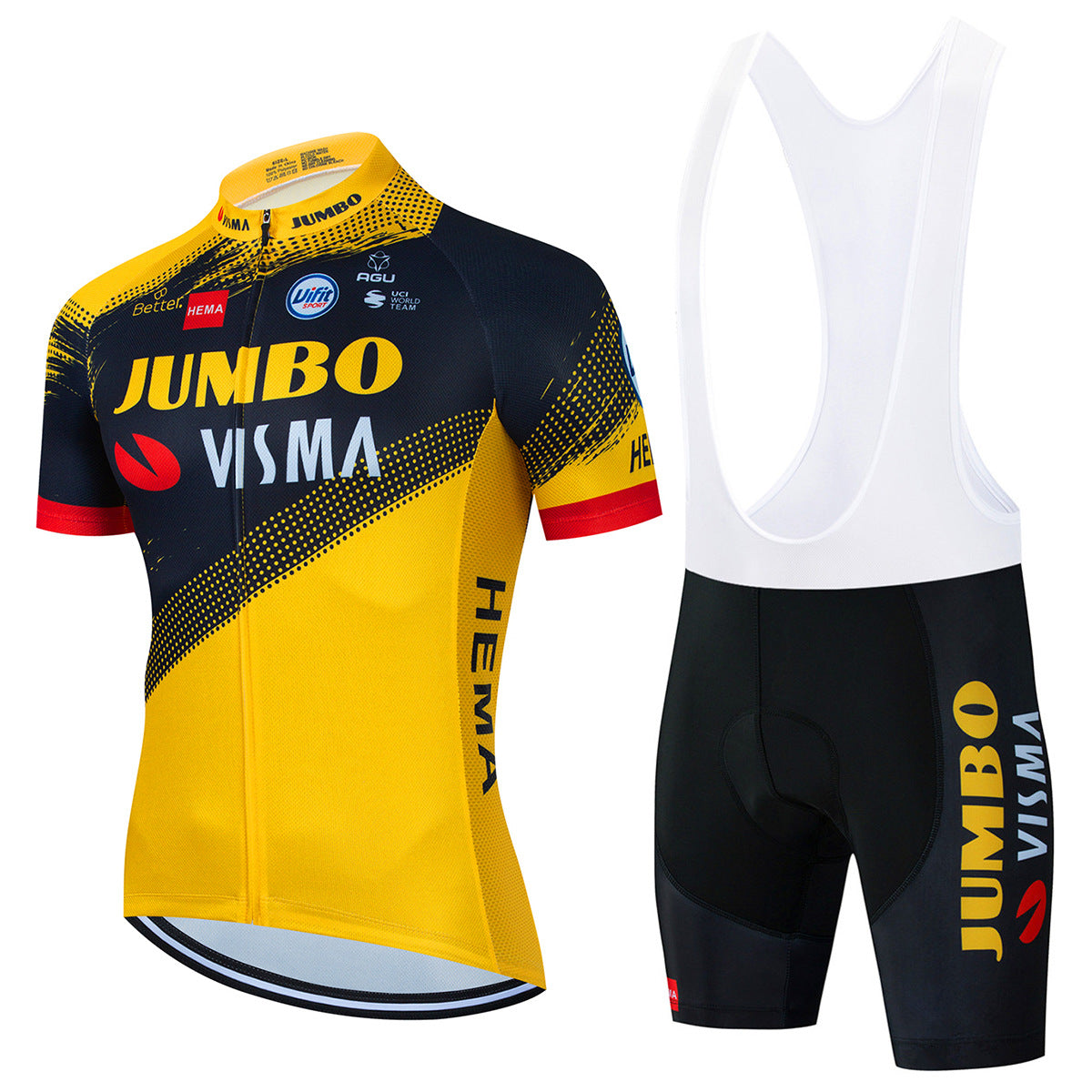 Jumbo Visma - Professionellt cykelset