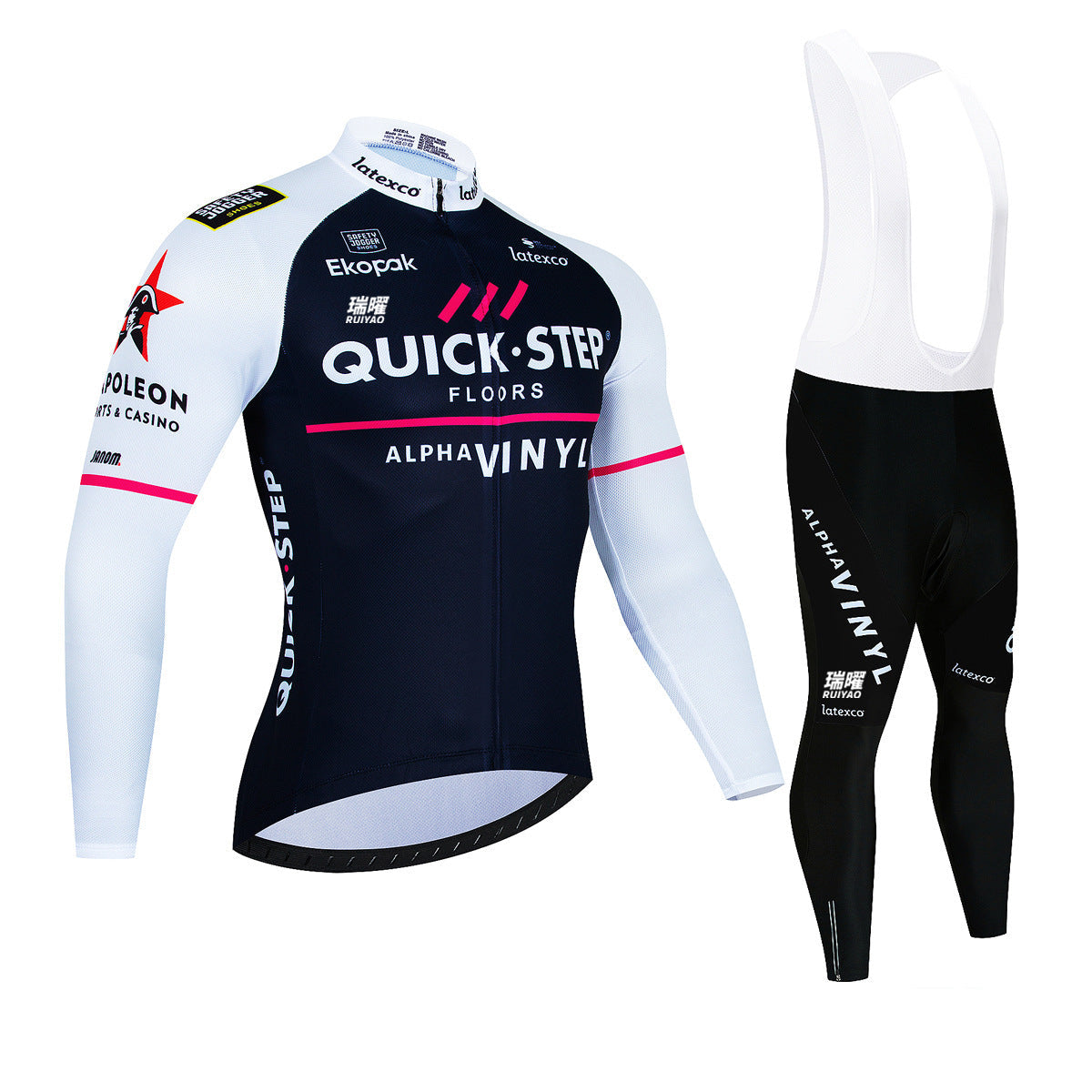 Quick step - Long sleeved pro cycling kit