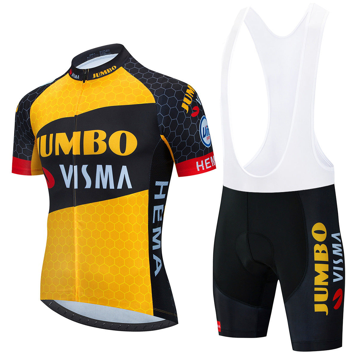 Jumbo Visma - Professionellt cykelset