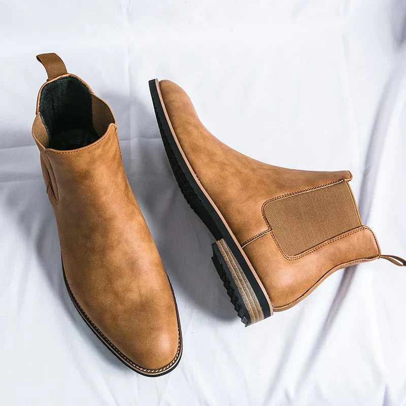 Cosmo™ | Chelsea boots i läder