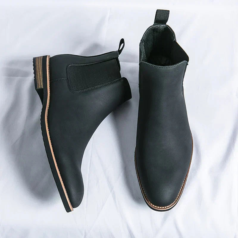 Kayden™ | Chelsea boots i läder