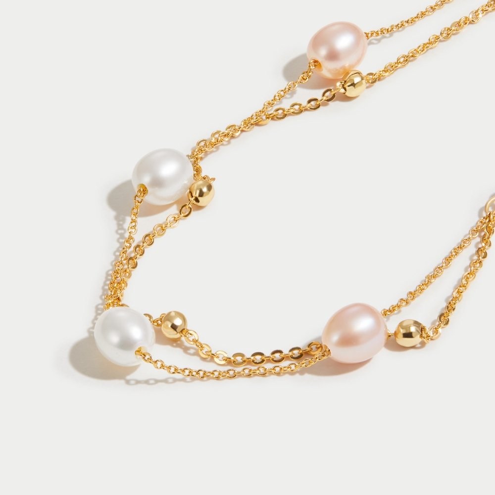 Freshwater Pearl Layered Bracelet