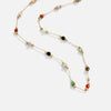 Lulu Beaded Stone Necklace