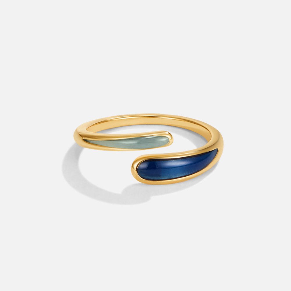 Safira Blue Wrap Ring