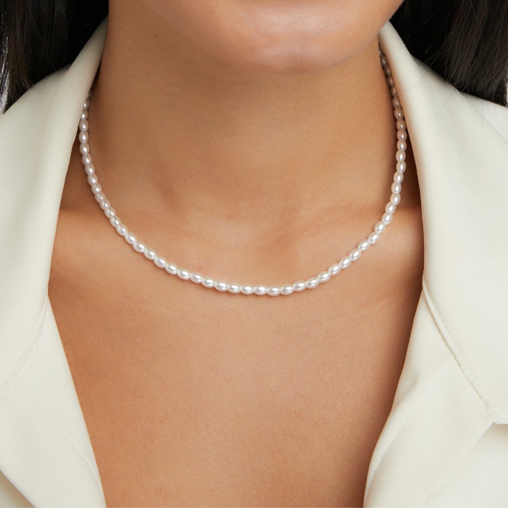 Temi Pearl Necklace