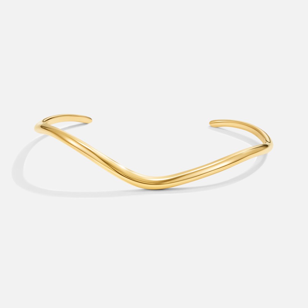 Wave Gold Bracelet